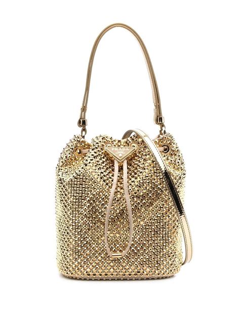 prada crystal bucket bag|prada bucket bags for women.